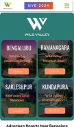 How wildvalley.in looks like on a mobile device such as an iPhone.