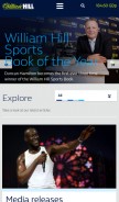 How williamhillplc.com looks like on a mobile device such as an iPhone.