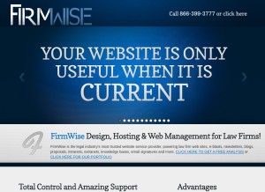 How wiseadmin.net looks like on a tablet such as an iPad.