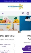 How wishwhooshoffers.com looks like on a mobile device such as an iPhone.