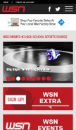 How wissports.net looks like on a mobile device such as an iPhone.