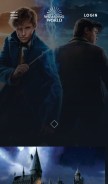 How wizardingworld.com looks like on a mobile device such as an iPhone.