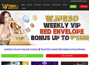 How wjpeso-ph.vip looks like on a tablet such as an iPad.