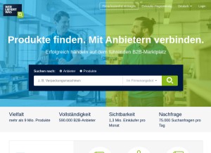 How wlw.at looks like on a tablet such as an iPad.