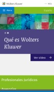 How wolterskluwer.es looks like on a mobile device such as an iPhone.