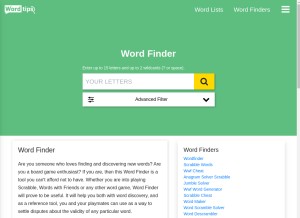 How word.tips looks like on a tablet such as an iPad.