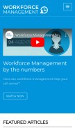 How workforcemanagementtoday.com looks like on a mobile device such as an iPhone.