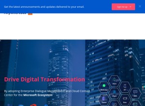 How workstreampeople.com looks like on a tablet such as an iPad.