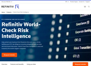 How world-check.com looks like on a tablet such as an iPad.