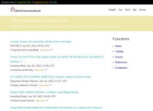 How world.buonmathuot.vn looks like on a tablet such as an iPad.