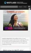 How wotlabs.net looks like on a mobile device such as an iPhone.