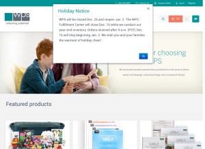 How wpspublish.com looks like on a tablet such as an iPad.