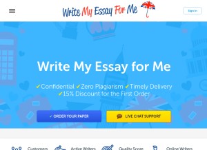 How writemyessayforme.co.uk looks like on a tablet such as an iPad.