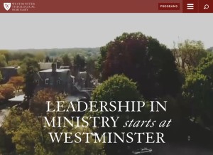 How wts.edu looks like on a tablet such as an iPad.