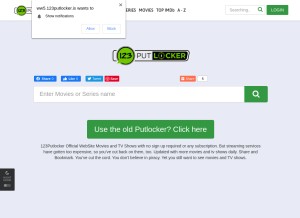 How ww5.123putlocker.is looks like on a tablet such as an iPad.