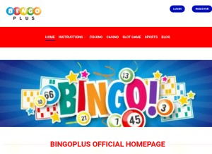 How www-bingoplus.com.ph looks like on a tablet such as an iPad.