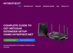 How www-mywifiext-net.net looks like on a tablet such as an iPad.
