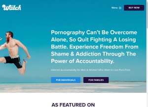 How x3watch.com looks like on a tablet such as an iPad.