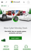 How xbox.com looks like on a mobile device such as an iPhone.