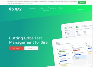 How xpand-addons.com looks like on a tablet such as an iPad.