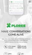 How xploree.com looks like on a mobile device such as an iPhone.