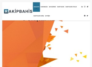 How xrakipbahis.com looks like on a tablet such as an iPad.
