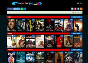 How xxiku.com looks like on a tablet such as an iPad.