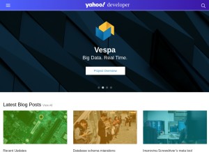 How yahooapis.com looks like on a tablet such as an iPad.