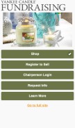 How yankeecandlefundraising.com looks like on a mobile device such as an iPhone.
