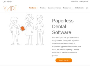 How yapiapp.io looks like on a tablet such as an iPad.