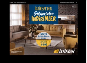 How yenisafak.com looks like on a tablet such as an iPad.