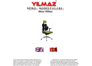 How yilmazburo.com looks like on a tablet such as an iPad.