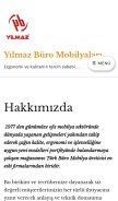 How yilmazburo.wordpress.com looks like on a mobile device such as an iPhone.