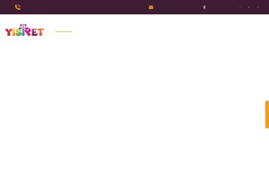 How yisipet.com looks like on a tablet such as an iPad.