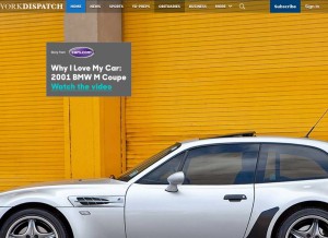 How yorkdispatch.com looks like on a tablet such as an iPad.
