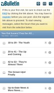 How yougotissues.net looks like on a mobile device such as an iPhone.