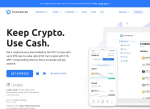 How youhodler.com looks like on a tablet such as an iPad.
