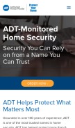 How yourlocalsecurity.com looks like on a mobile device such as an iPhone.