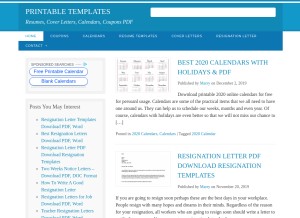How yourmomhatesthis.com looks like on a tablet such as an iPad.