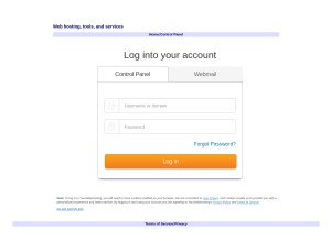 How yourwebhosting.com looks like on a tablet such as an iPad.