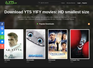 How yst.am looks like on a tablet such as an iPad.