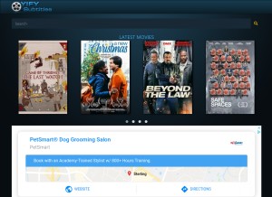 How yts-subs.com looks like on a tablet such as an iPad.
