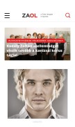 How zaol.hu looks like on a mobile device such as an iPhone.