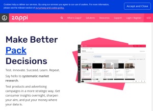 How zappi.io looks like on a tablet such as an iPad.