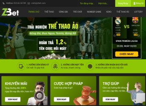 How zbet.com looks like on a tablet such as an iPad.