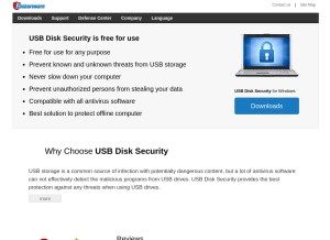 How zbshareware.com looks like on a tablet such as an iPad.