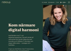 How zetup.net looks like on a tablet such as an iPad.