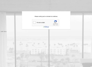 How zillowpress.com looks like on a tablet such as an iPad.