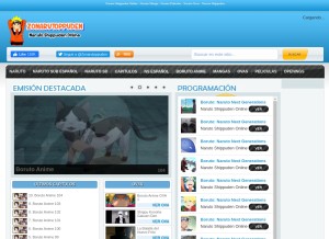 How zonarutoppuden.com looks like on a tablet such as an iPad.