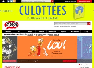 How zoolemag.com looks like on a tablet such as an iPad.